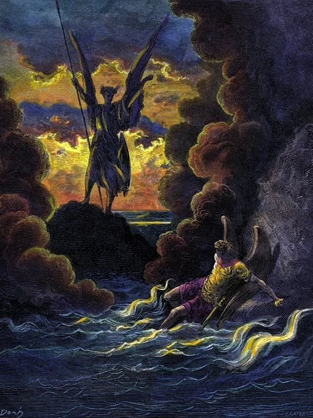 St. Michael The Archangel Original Oil Painting 